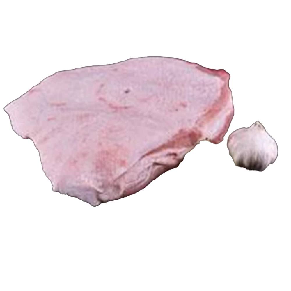 Grisekæbesnitte uden svær ca. 2 kg. 1 Grisekæbesnitte uden svær