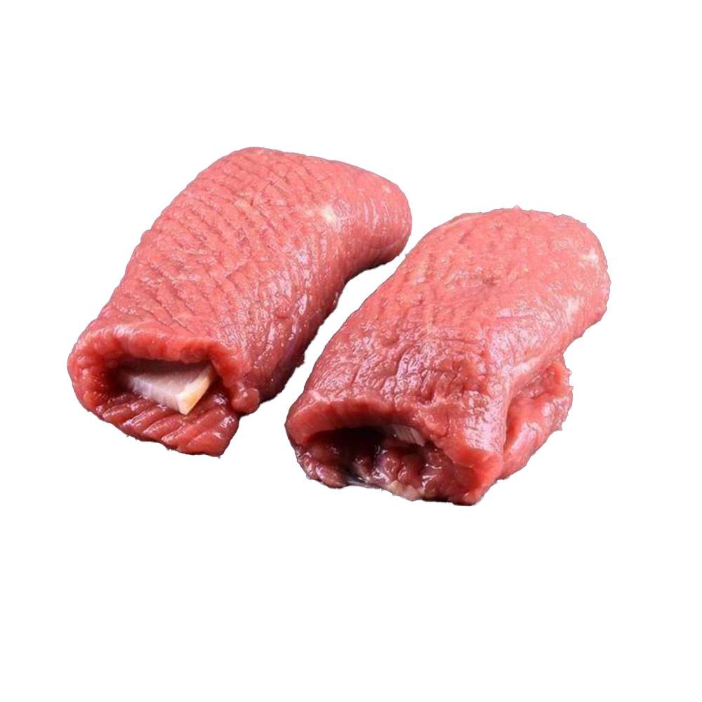 Benløse fugle med bacon på pind ca. 100 gr. | 1 kg. 1 Benløse fugle med bacon på pind ca. 100 gr. | 10 stk.