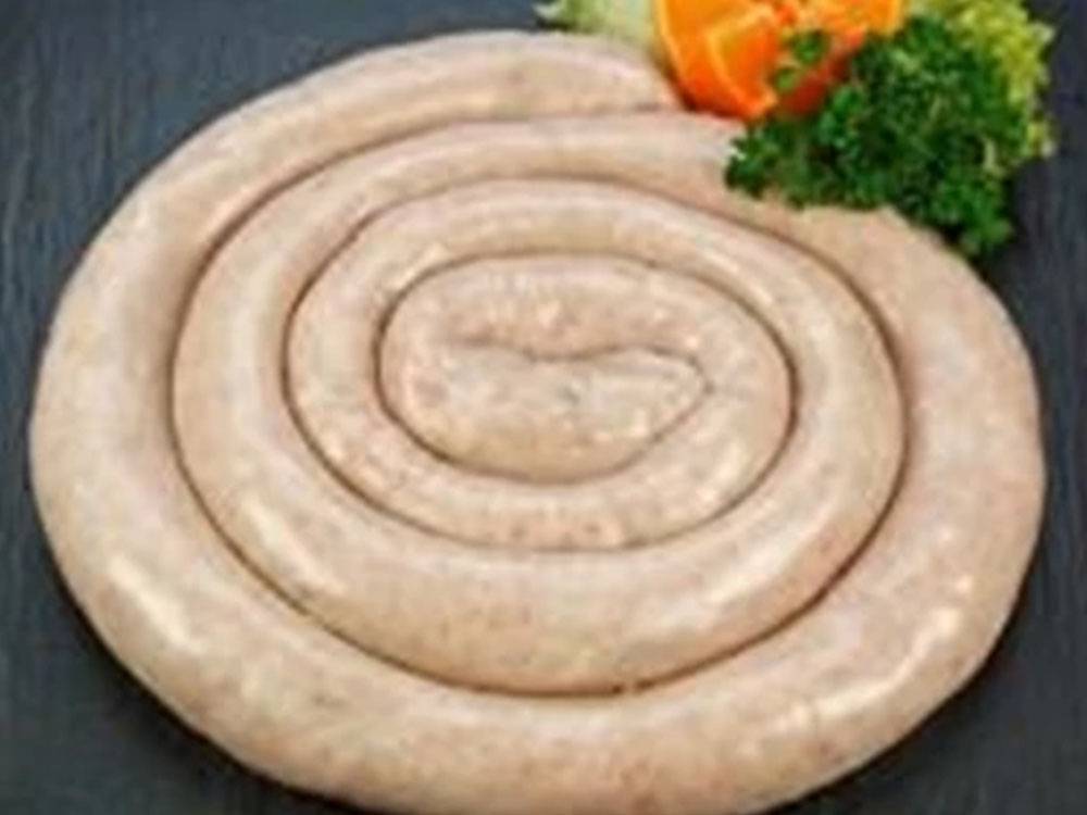 Rå medisterpølse 1 kg. 1 Rå medisterpølse 1 kg.