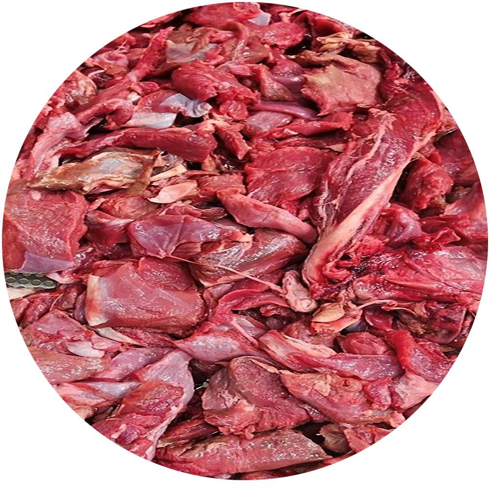 Krondyr småkød 2 kg. 1 Krondyr småkød 2 kg.