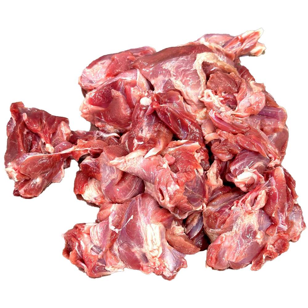 Vildsvinekød i tern 2,5 kg. 1 Vildsvinekød i tern 2,5 kg.